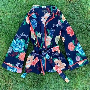 ASOS cape sleeve button down robe size 4